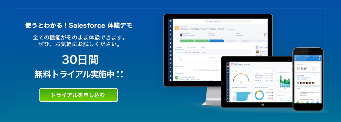 30日間無料トライアル